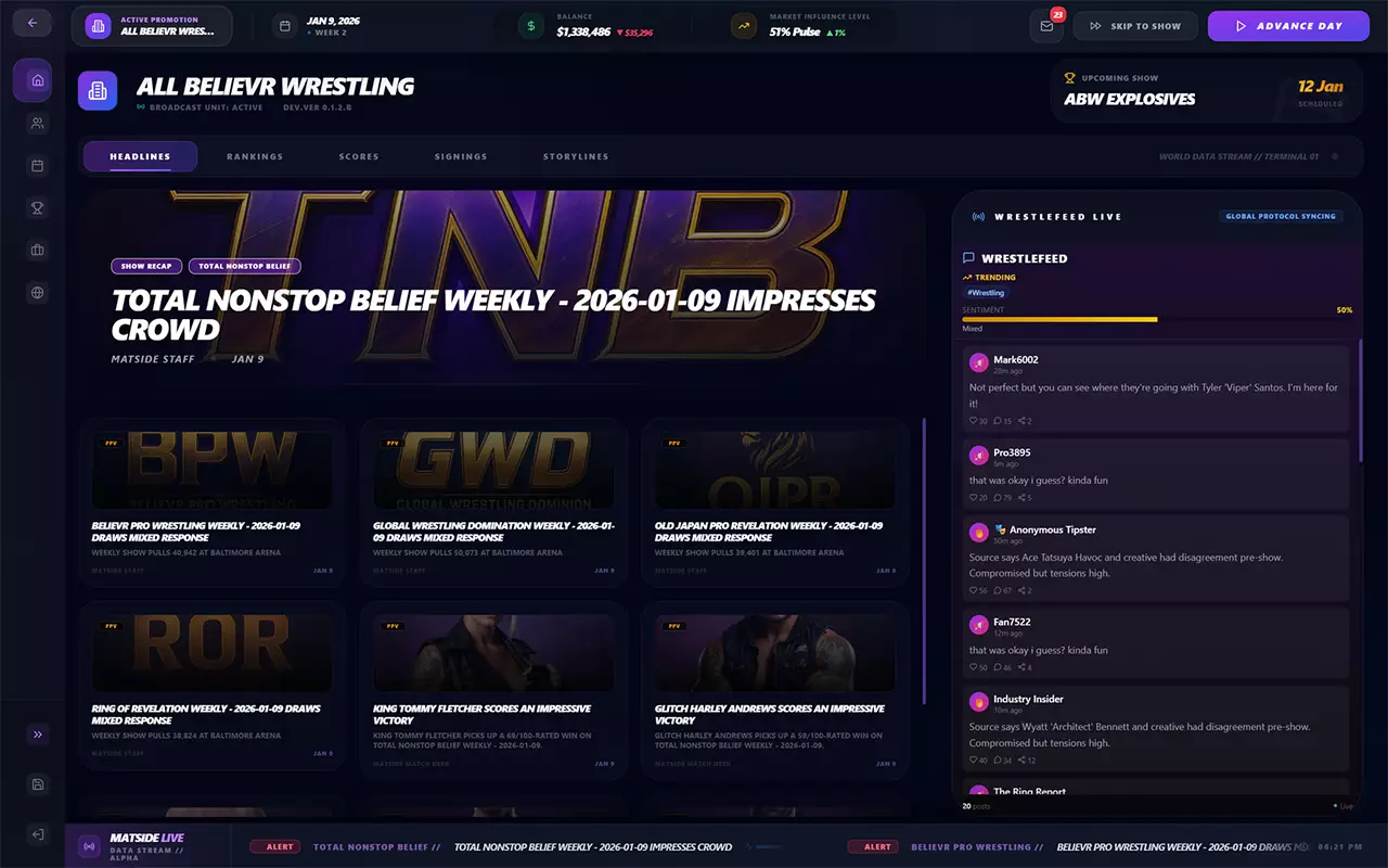 信念职业摔跤-Believr Pro Wrestling-游戏截图-好玩游戏库