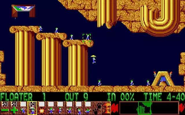 -Lemmings-游戏截图-好玩游戏库