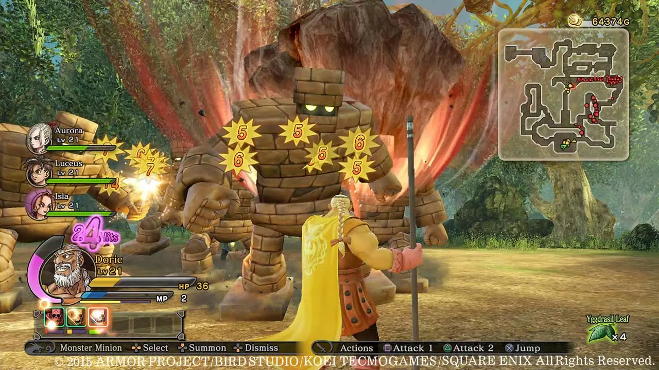 -DRAGON QUEST HEROES: The World Tree's Woe and the Blight Below-游戏截图-好玩游戏库