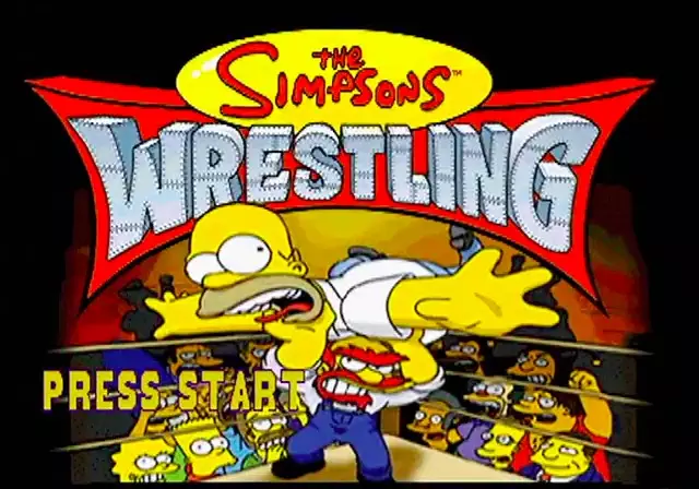 The Simpsons Wrestling