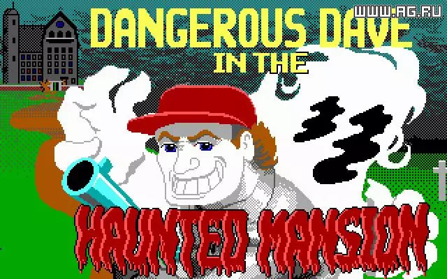 Dangerous Dave in the Haunted Mansion