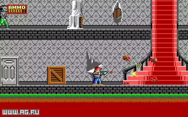 -Dangerous Dave in the Haunted Mansion-游戏截图-好玩游戏库