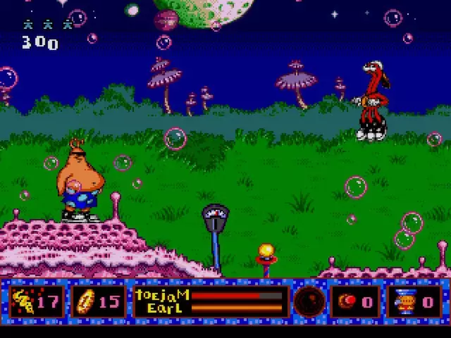 Toejam & Earl in Panic on Funkotron