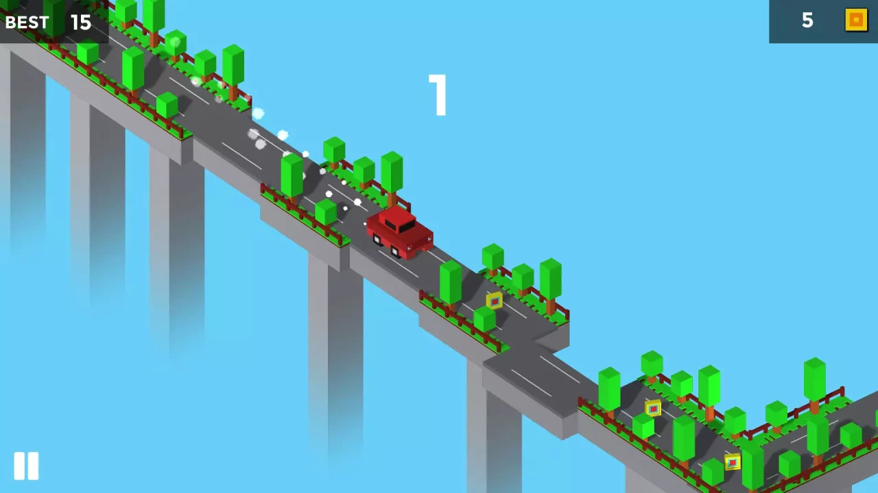 -Pixel Traffic: Risky Bridge-游戏截图-好玩游戏库