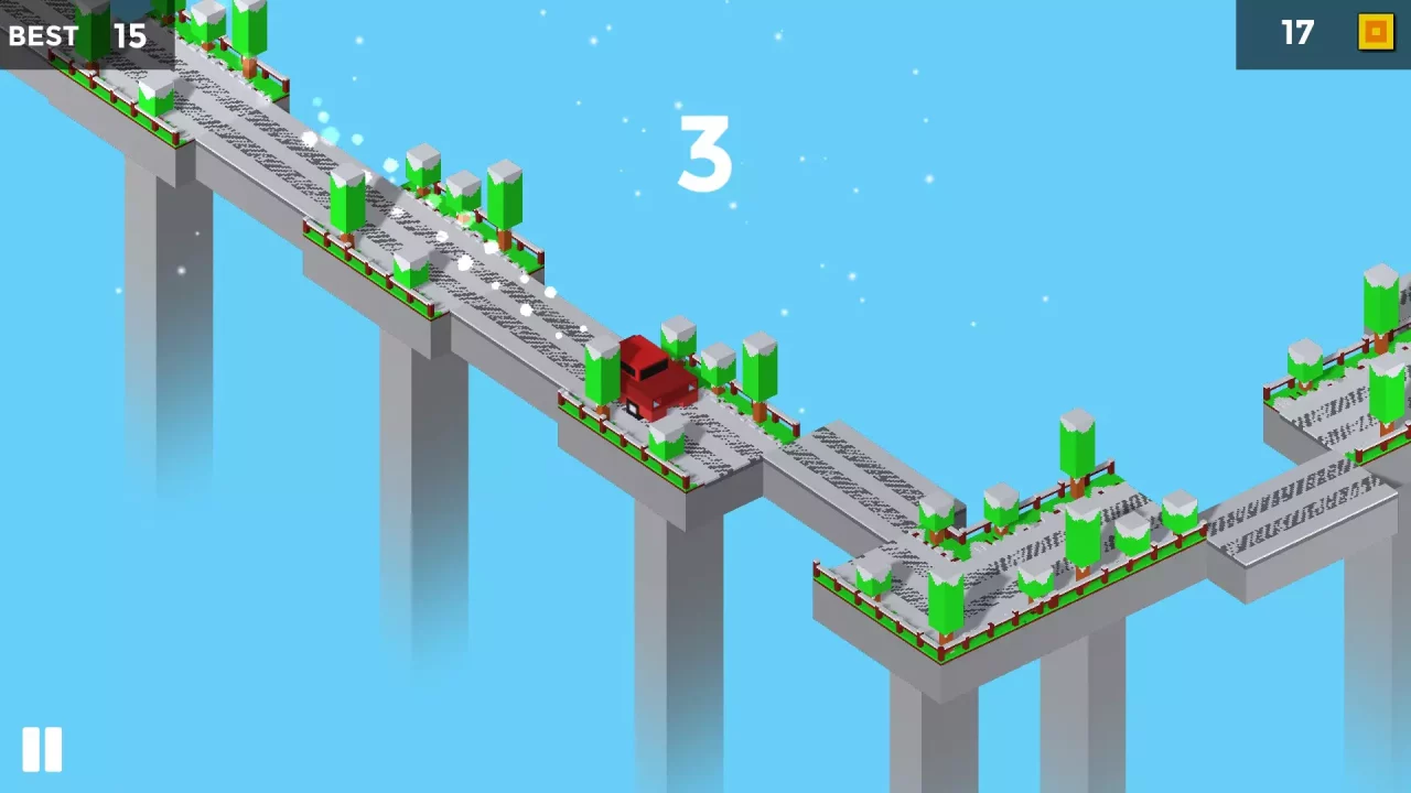 -Pixel Traffic: Risky Bridge-游戏截图-好玩游戏库