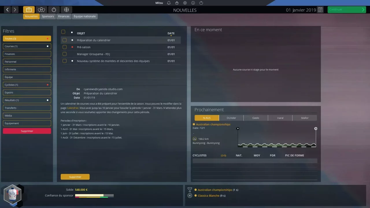 -Pro Cycling Manager 2019-游戏截图-好玩游戏库