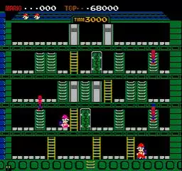 -Wrecking Crew (1985)-游戏截图-好玩游戏库