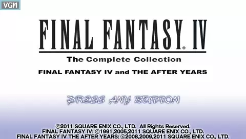 Final Fantasy IV: The Complete Collection