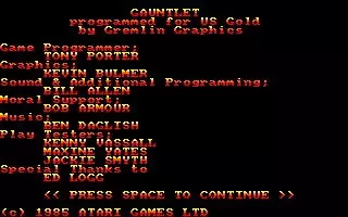 -Gauntlet (1985)-游戏截图-好玩游戏库