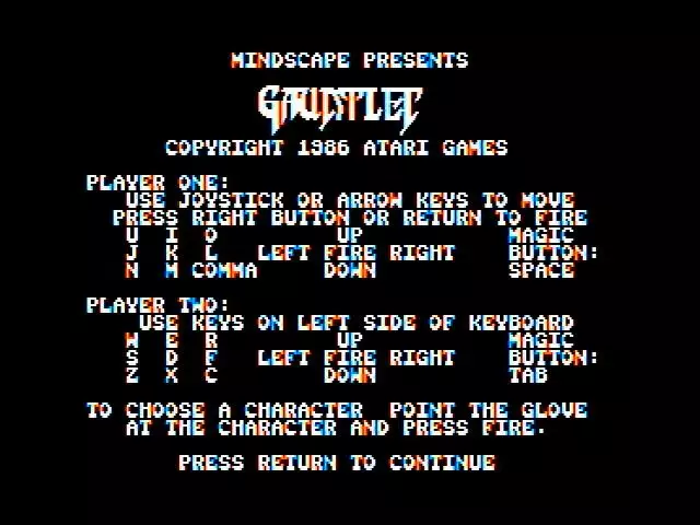 -Gauntlet (1985)-游戏截图-好玩游戏库