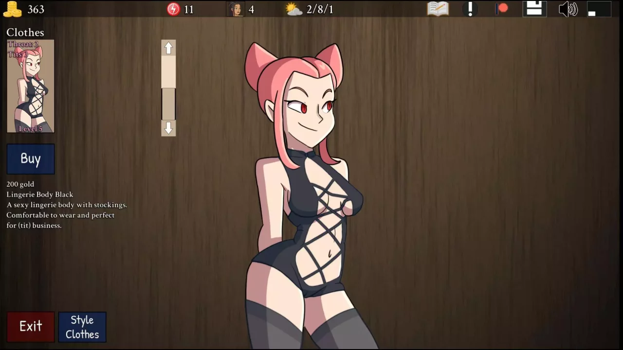 -Custom Outfits - Queens Brothel Mod-游戏截图-好玩游戏库