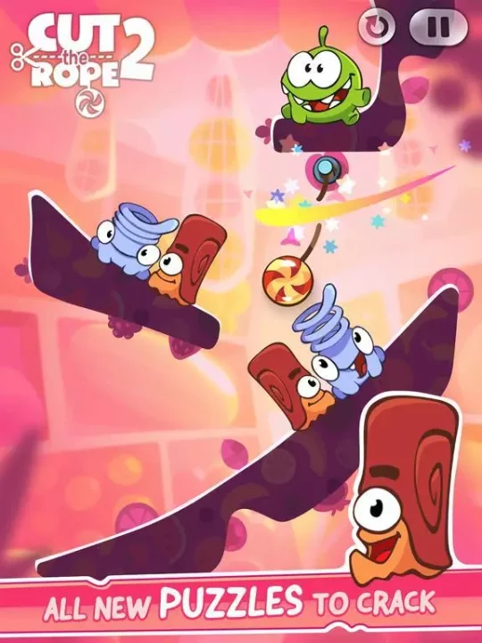 -Cut the Rope 2-游戏截图-好玩游戏库