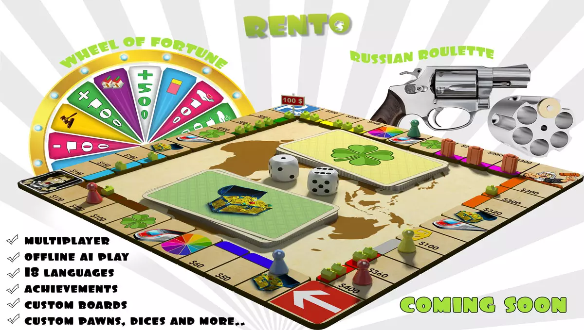 Rento Fortune – Multiplayer Board Game