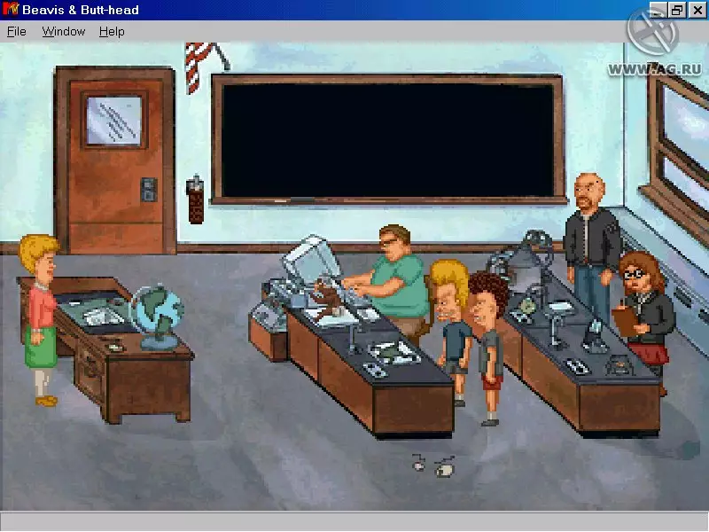 -Beavis and Butt-Head in Virtual Stupidity-游戏截图-好玩游戏库