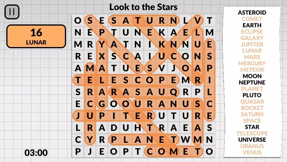 -Word Search by POWGI-游戏截图-好玩游戏库