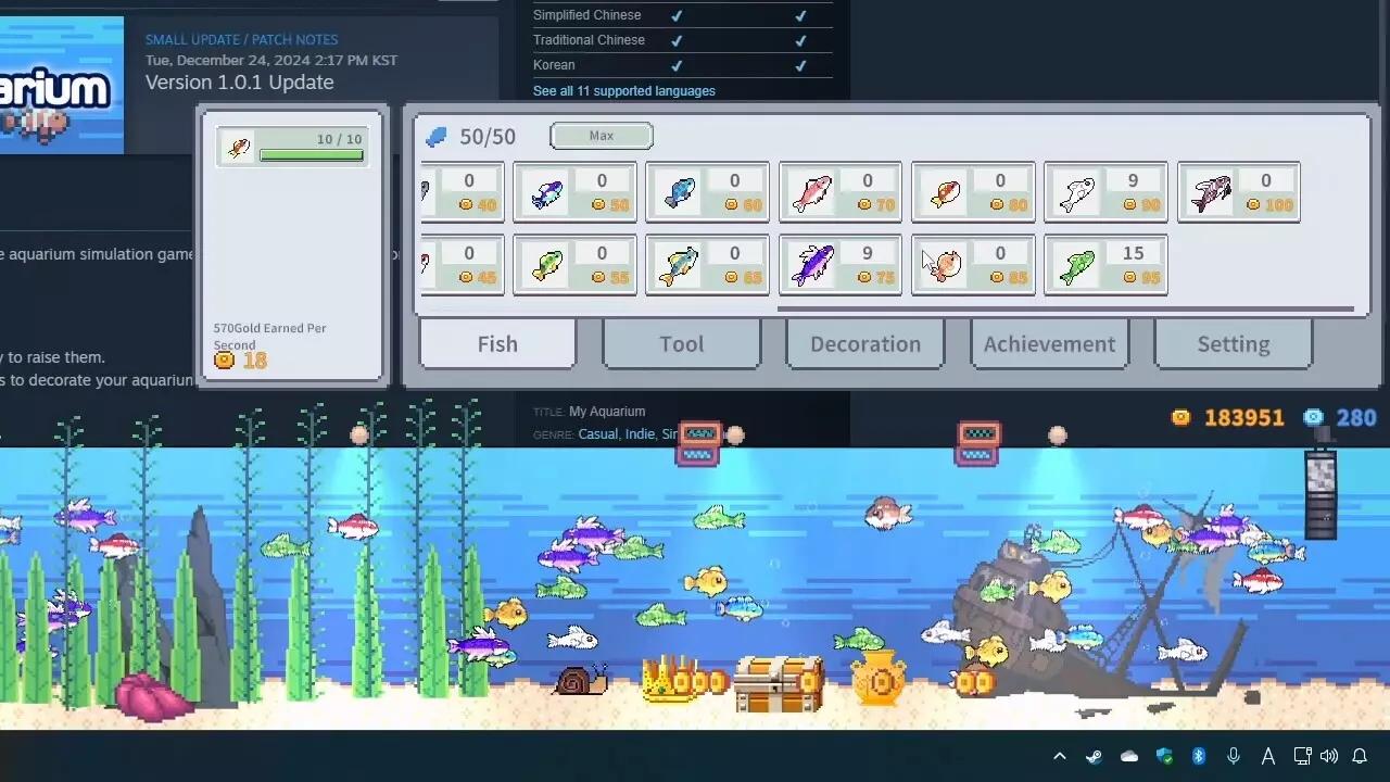 -My Aquarium-游戏截图-好玩游戏库