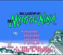 The Legend of The Mystical Ninja