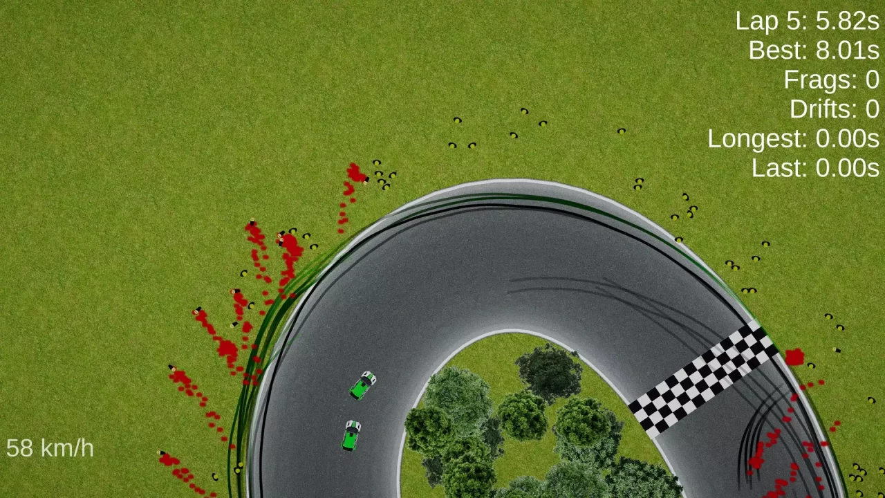Bloody Rally Simulator