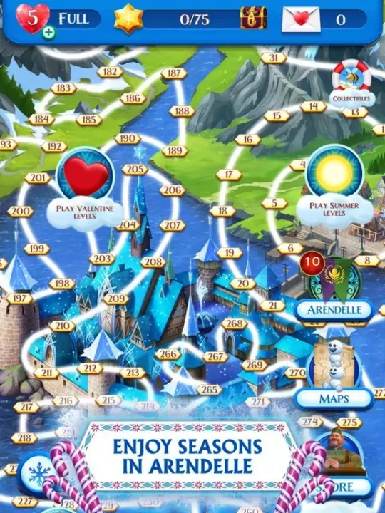 -Frozen Free Fall-游戏截图-好玩游戏库