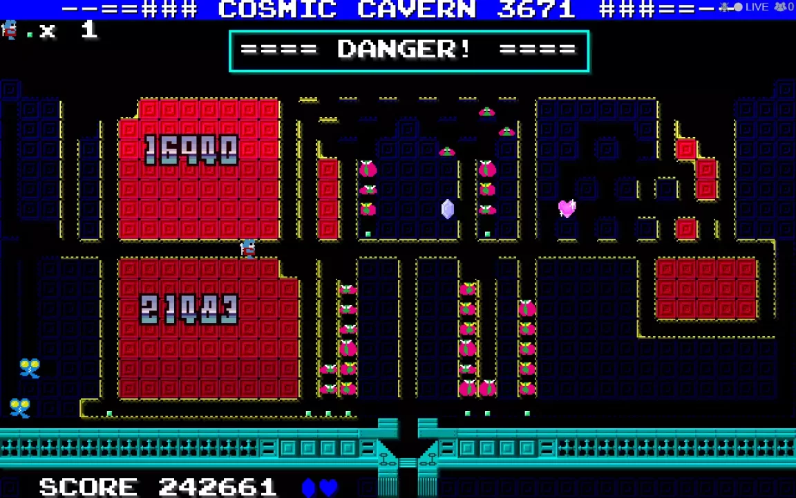 Cosmic Cavern 3671 宇宙最大の地底最大の作戦