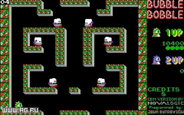 -BUBBLE BOBBLE-游戏截图-好玩游戏库