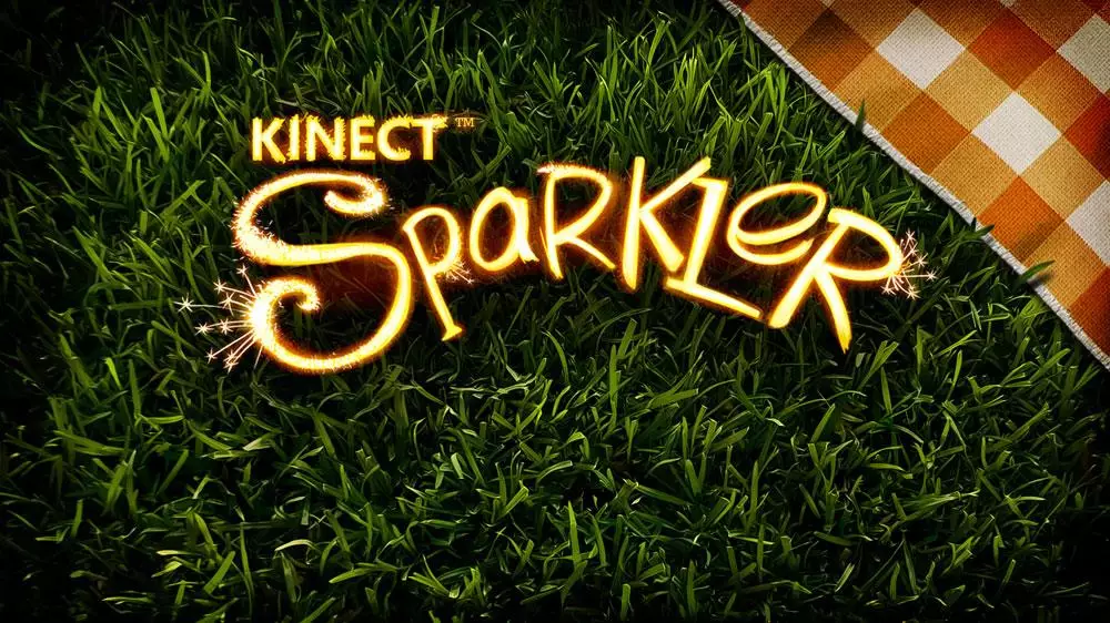 Kinect Sparkler