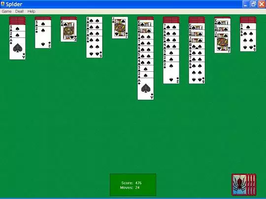 -Spider Solitaire (Microsoft)-游戏截图-好玩游戏库