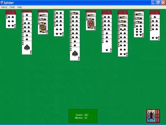 -Spider Solitaire (Microsoft)-游戏截图-好玩游戏库
