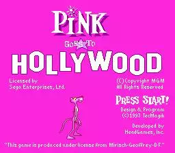 Pink Goes to Hollywood