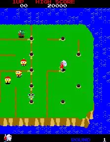 -Dig Dug II (1985)-游戏截图-好玩游戏库
