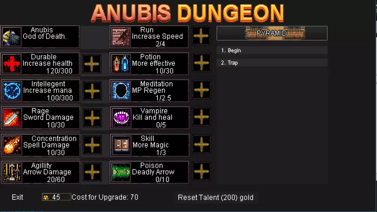 Anubis Dungeon