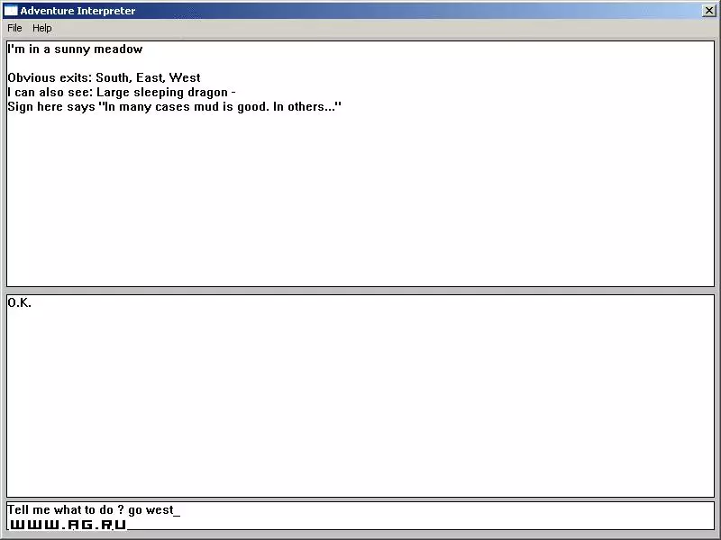 -Adventureland (1978)-游戏截图-好玩游戏库