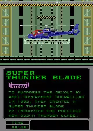 -Super Thunder Blade (1988)-游戏截图-好玩游戏库