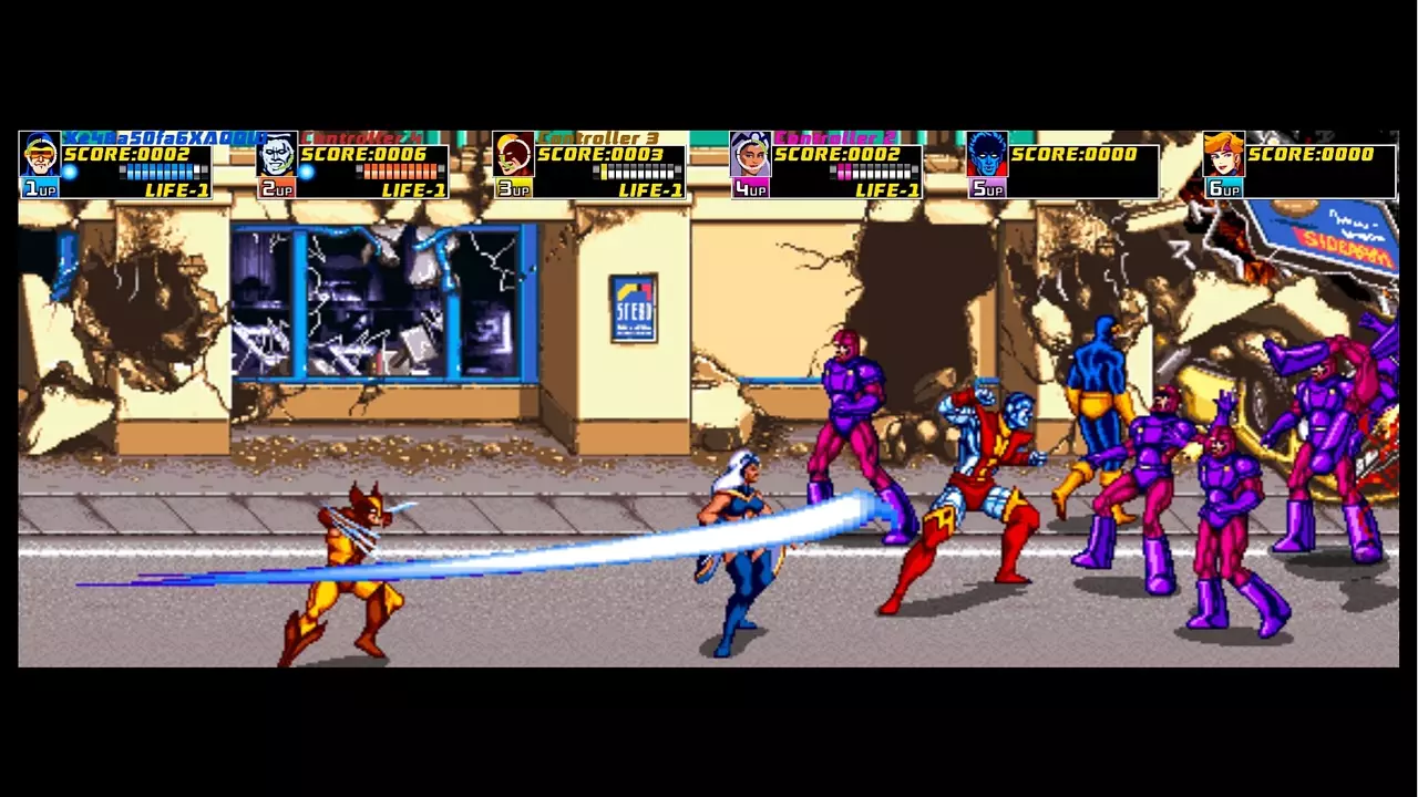 -X-Men Arcade-游戏截图-好玩游戏库