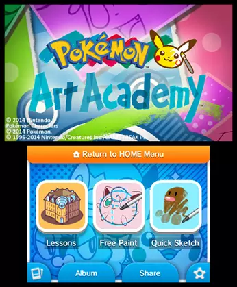 -Pokémon Art Academy-游戏截图-好玩游戏库