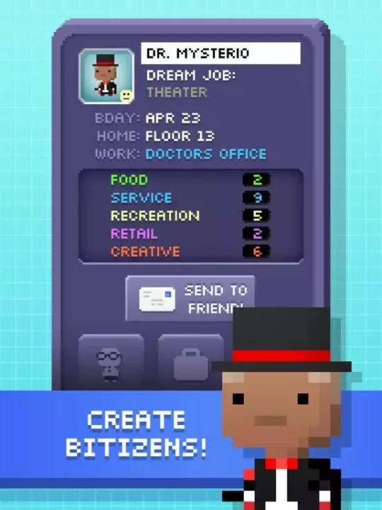 -Tiny Tower-游戏截图-好玩游戏库