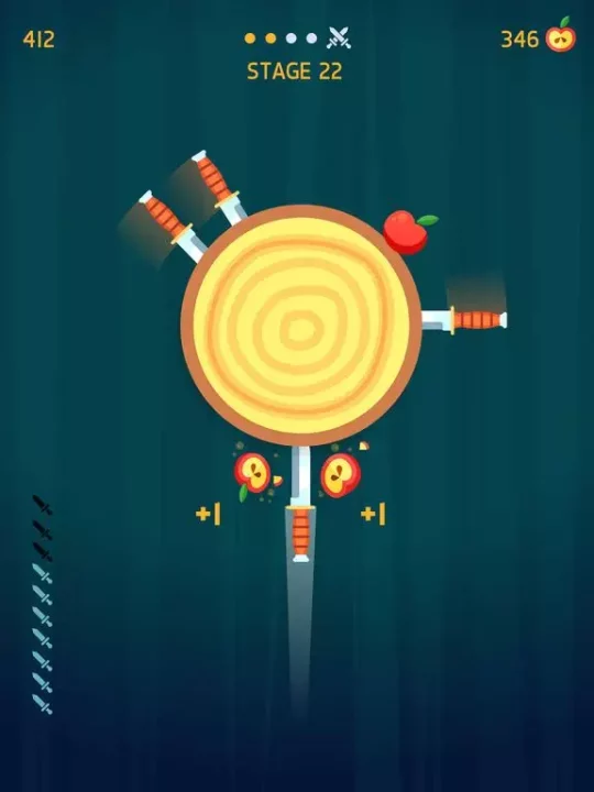 -Knife Hit-游戏截图-好玩游戏库