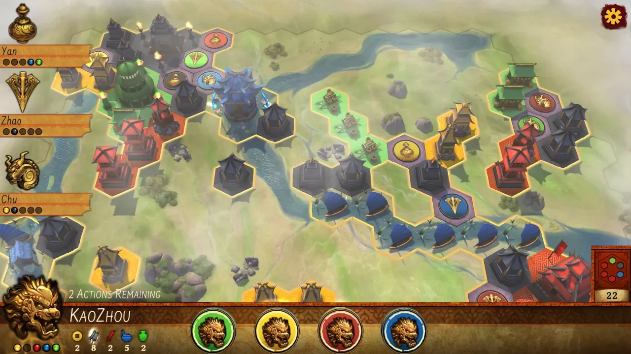 -Reiner Knizia Yellow & Yangtze-游戏截图-好玩游戏库