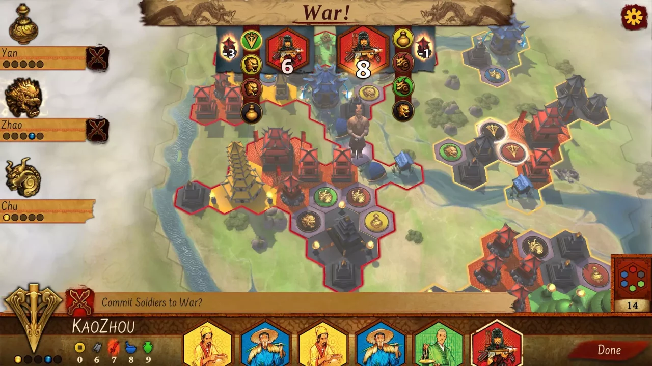 -Reiner Knizia Yellow & Yangtze-游戏截图-好玩游戏库