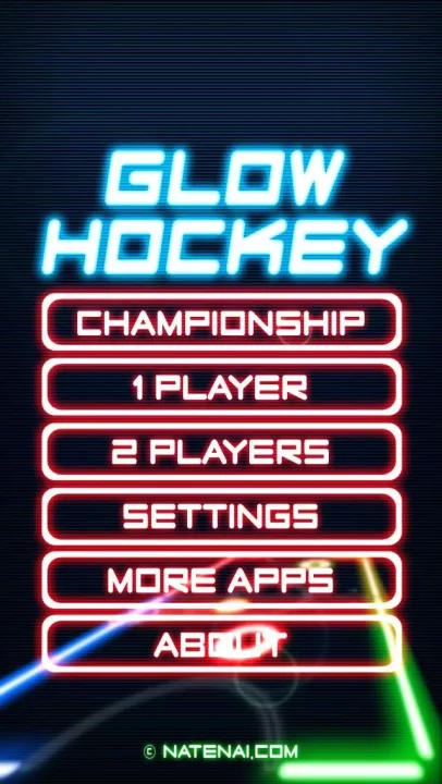 -Glow Hockey-游戏截图-好玩游戏库