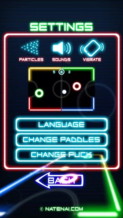 -Glow Hockey-游戏截图-好玩游戏库