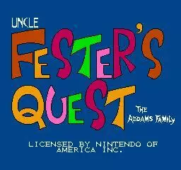 Fester’s Quest