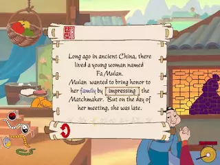 -Disney's Animated Storybook: Mulan-游戏截图-好玩游戏库