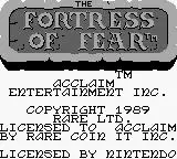 Wizards & Warriors X: The Fortress of Fear