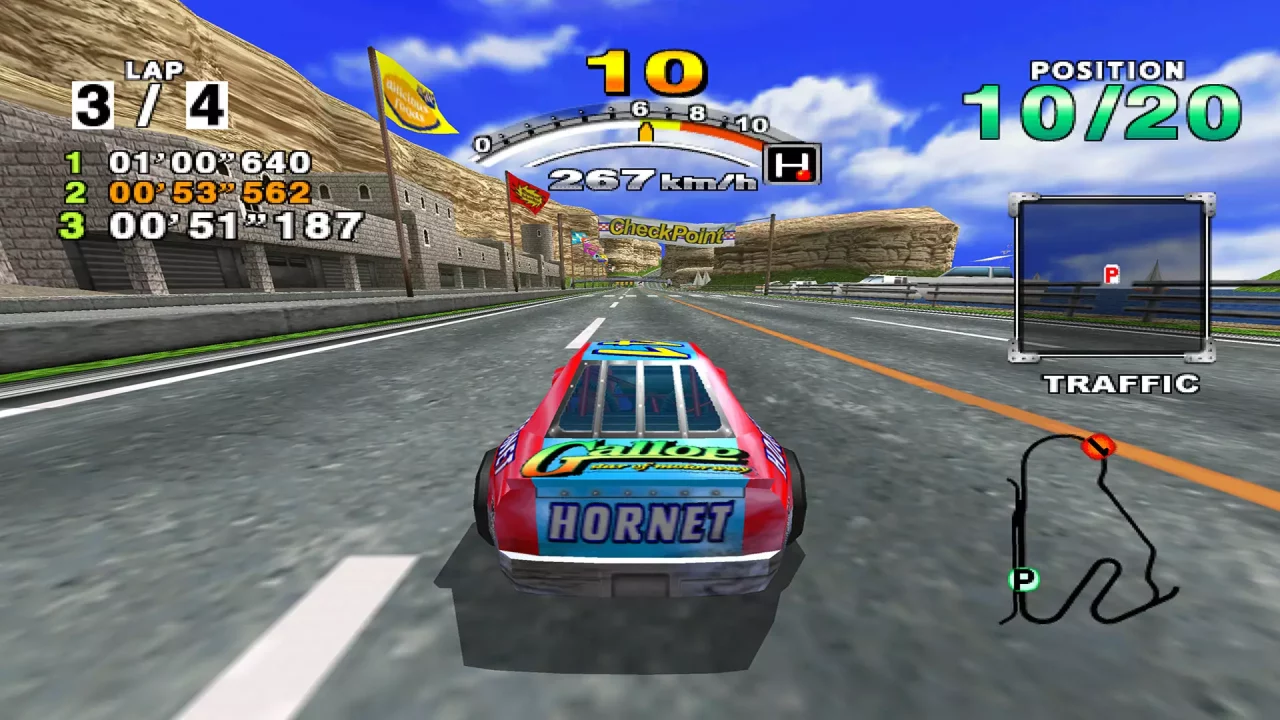 -Daytona USA 2001-游戏截图-好玩游戏库