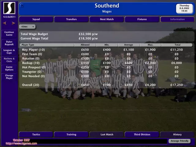 -Championship Manager 4-游戏截图-好玩游戏库