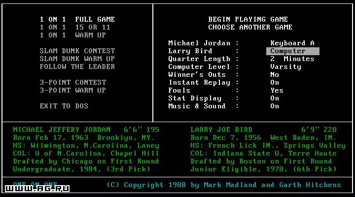 -Jordan vs Bird: One on One-游戏截图-好玩游戏库