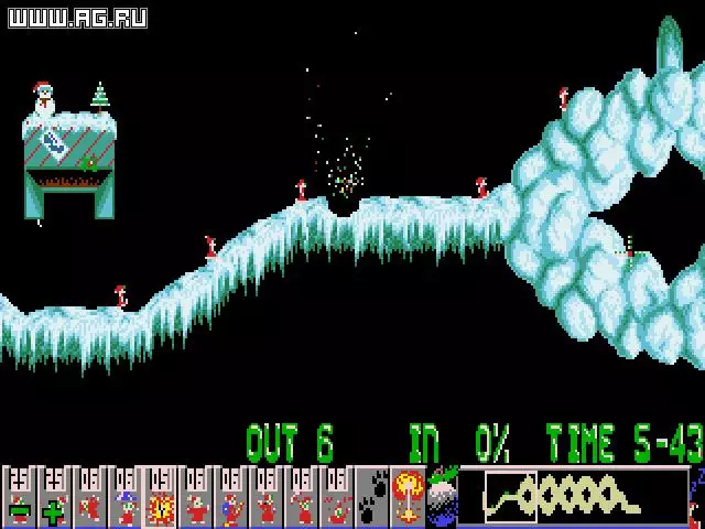 -Holiday Lemmings 1994-游戏截图-好玩游戏库