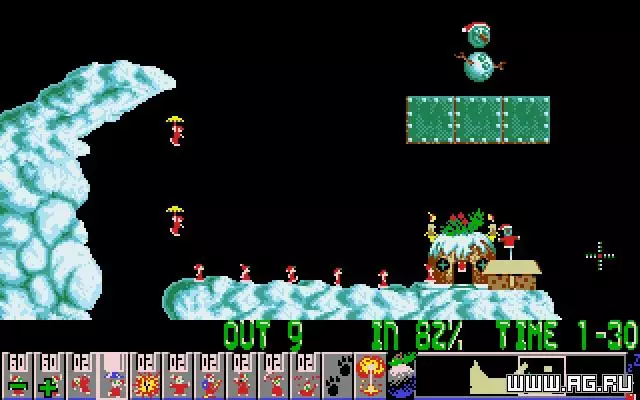 -Holiday Lemmings 1994-游戏截图-好玩游戏库