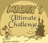 Mickey’s Ultimate Challenge